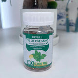 KKMULL Oil of Oregano with Black Seed Oil - Mineral nutritional supplements - Support Immune & Digestion - Gluten, Soy & Sugar Free - 60 Softgels