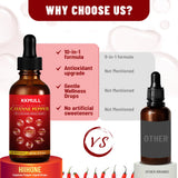 KKMULL 10-in-1 Cayenne Pepper Drops - Vitamin and mineral supplements - 4 FL Oz