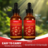 KKMULL 10-in-1 Cayenne Pepper Drops - Vitamin and mineral supplements - 4 FL Oz